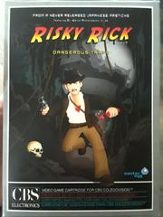 Risky Rick Dangerous Traps - Colecovision | Anubis Games and Hobby