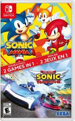 Sonic Mania + Team Sonic Racing Double Pack - Nintendo Switch | Anubis Games and Hobby