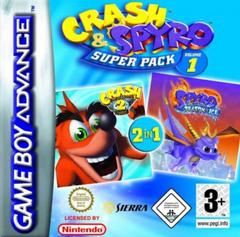 Crash and Spryo Superpack 1 - PAL GameBoy Advance | Anubis Games and Hobby