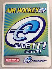 Air Hockey E-Reader Promo Card - GameBoy Advance | Anubis Games and Hobby