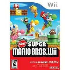 New Super Mario Bros Wii [White Case] - Wii | Anubis Games and Hobby