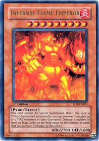 Infernal Flame Emperor [Structure Deck: Blaze of Destruction] [SD3-EN001] | Anubis Games and Hobby