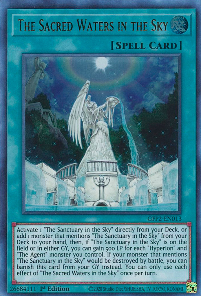 The Sacred Waters in the Sky [GFP2-EN013] Ultra Rare | Anubis Games and Hobby