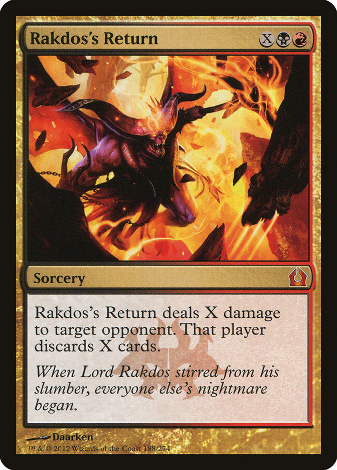 Rakdos's Return [Return to Ravnica] | Anubis Games and Hobby