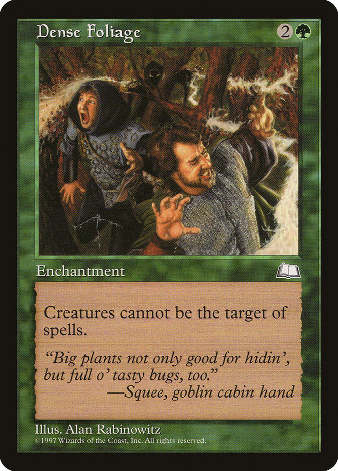 Dense Foliage [Weatherlight] | Anubis Games and Hobby