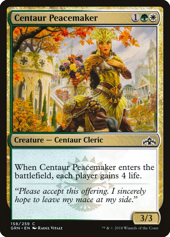 Centaur Peacemaker [Guilds of Ravnica] | Anubis Games and Hobby