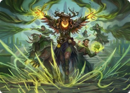 Witherbloom Command Art Card [Strixhaven: School of Mages Art Series] | Anubis Games and Hobby