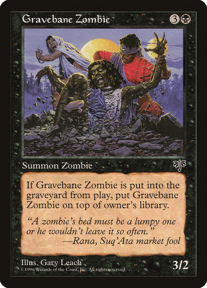 Gravebane Zombie [Mirage] | Anubis Games and Hobby