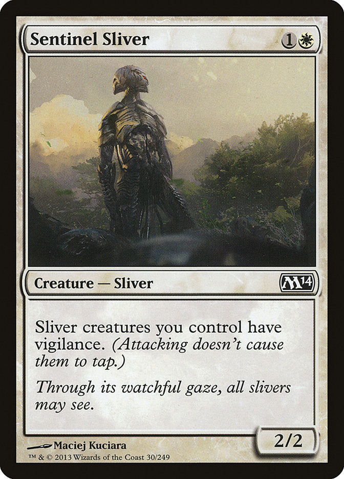 Sentinel Sliver [Magic 2014] | Anubis Games and Hobby