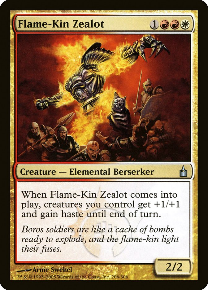 Flame-Kin Zealot [Ravnica: City of Guilds] | Anubis Games and Hobby
