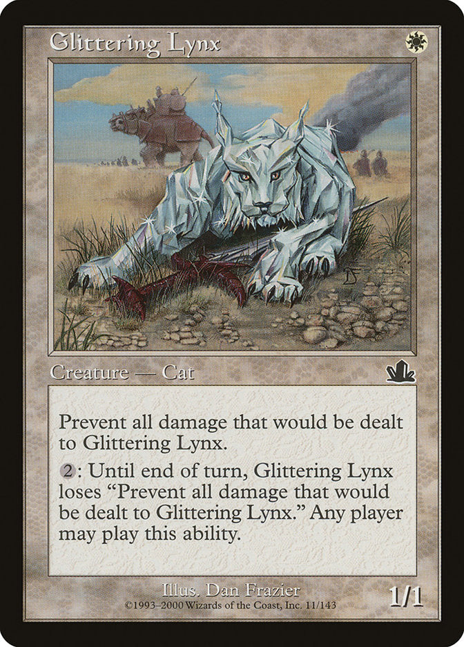 Glittering Lynx [Prophecy] | Anubis Games and Hobby