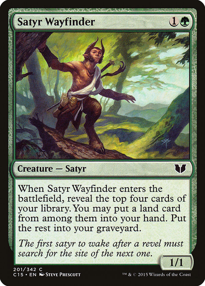 Satyr Wayfinder [Commander 2015] | Anubis Games and Hobby