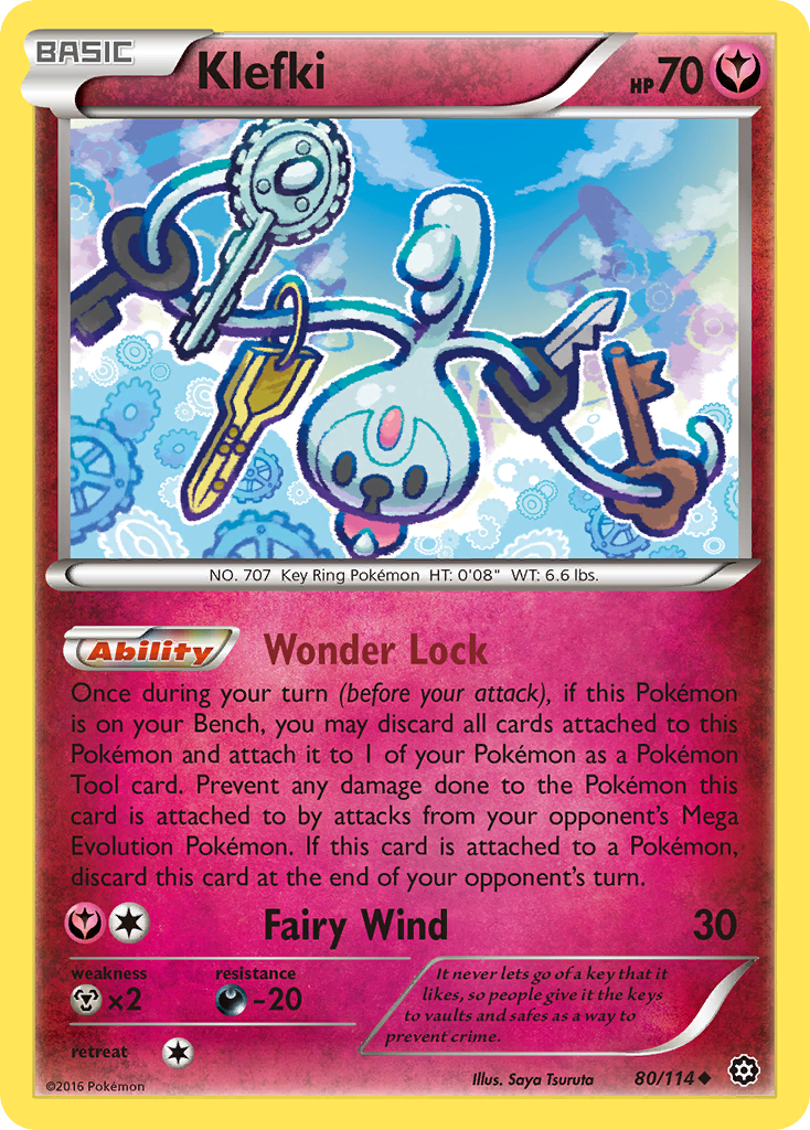 Klefki (80/114) [XY: Steam Siege] | Anubis Games and Hobby