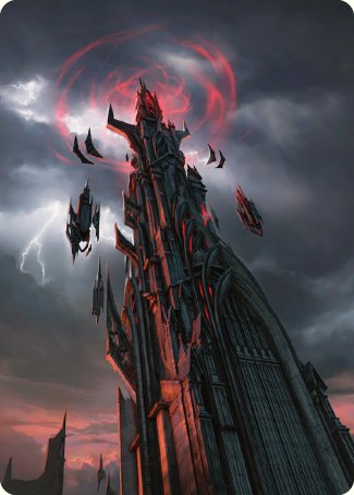 Barad-dur Art Card [The Lord of the Rings: Tales of Middle-earth Art Series] | Anubis Games and Hobby