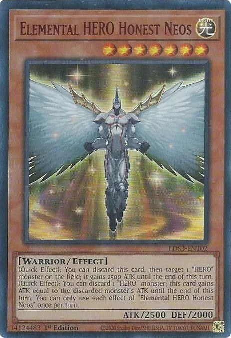 Elemental HERO Honest Neos (Red) [LDS3-EN102] Ultra Rare | Anubis Games and Hobby