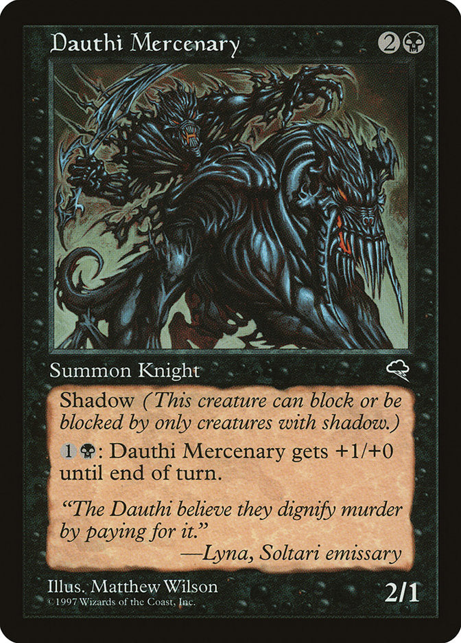 Dauthi Mercenary [Tempest] | Anubis Games and Hobby