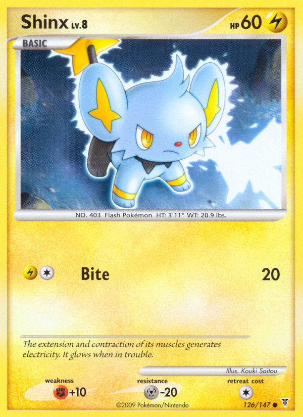 Shinx (126/147) [Platinum: Supreme Victors] | Anubis Games and Hobby