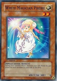 White Magician Pikeru [Structure Deck: Spellcaster's Judgment] [SD6-EN013] | Anubis Games and Hobby