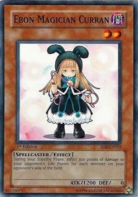 Ebon Magician Curran [Structure Deck: Spellcaster's Judgment] [SD6-EN015] | Anubis Games and Hobby