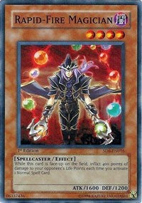 Rapid-Fire Magician [Structure Deck: Spellcaster's Judgment] [SD6-EN016] | Anubis Games and Hobby