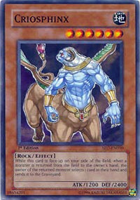 Criosphinx [Structure Deck: Invincible Fortress] [SD7-EN010] | Anubis Games and Hobby