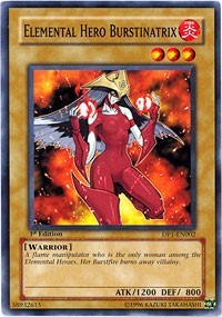 Elemental Hero Burstinatrix [Duelist Pack 1: Jaden Yuki] [DP1-EN002] | Anubis Games and Hobby