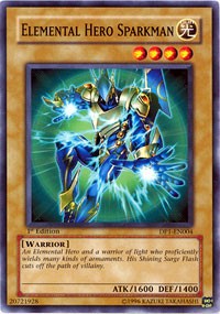 Elemental Hero Sparkman [Duelist Pack 1: Jaden Yuki] [DP1-EN004] | Anubis Games and Hobby