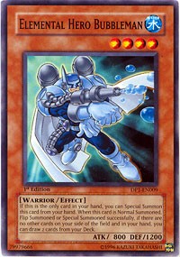 Elemental Hero Bubbleman [Duelist Pack 1: Jaden Yuki] [DP1-EN009] | Anubis Games and Hobby