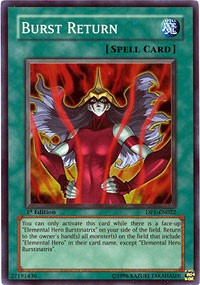 Burst Return [Duelist Pack 1: Jaden Yuki] [DP1-EN022] | Anubis Games and Hobby
