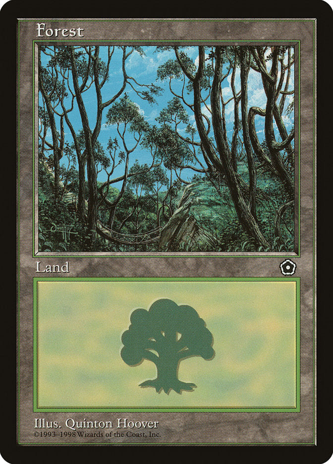 Forest (Signature on Left) [Portal Second Age] | Anubis Games and Hobby