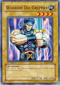 Warrior Dai Grepher [Starter Deck 2006] [YSD-EN002] | Anubis Games and Hobby