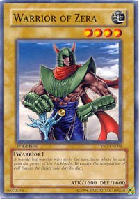 Warrior of Zera [Starter Deck 2006] [YSD-EN006] | Anubis Games and Hobby