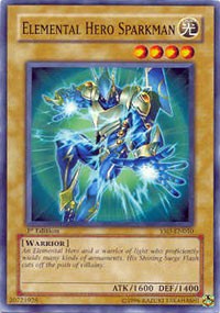 Elemental Hero Sparkman [Starter Deck 2006] [YSD-EN010] | Anubis Games and Hobby