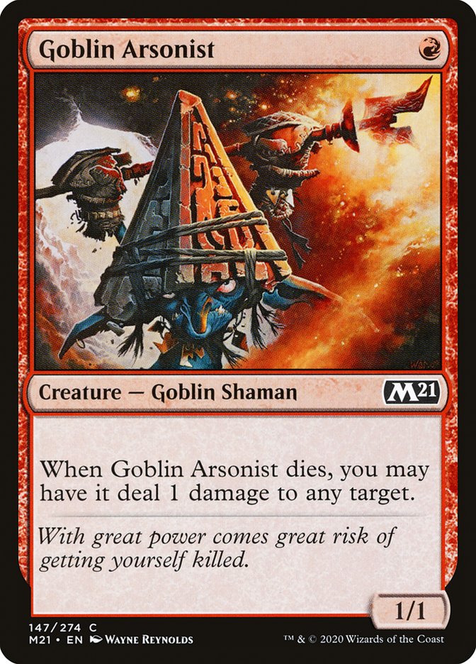 Goblin Arsonist [Core Set 2021] | Anubis Games and Hobby