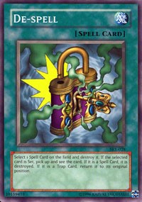 De-Spell [Starter Deck: Kaiba Evolution] [SKE-028] | Anubis Games and Hobby