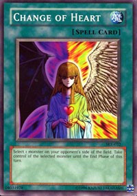 Change of Heart [Starter Deck: Kaiba Evolution] [SKE-032] | Anubis Games and Hobby