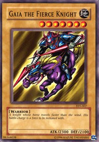 Gaia The Fierce Knight [Starter Deck: Yugi Evolution] [SYE-007] | Anubis Games and Hobby