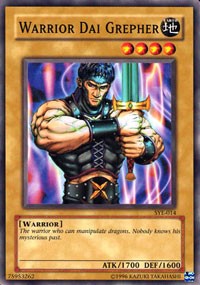 Warrior Dai Grepher [Starter Deck: Yugi Evolution] [SYE-014] | Anubis Games and Hobby