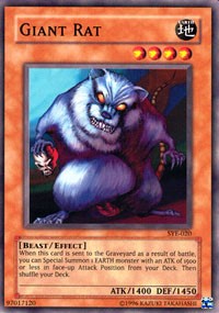 Giant Rat [Starter Deck: Yugi Evolution] [SYE-020] | Anubis Games and Hobby