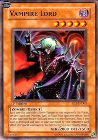 Vampire Lord [Structure Deck: Zombie Madness] [SD2-EN003] | Anubis Games and Hobby