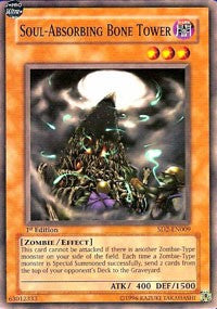 Soul-Absorbing Bone Tower [Structure Deck: Zombie Madness] [SD2-EN009] | Anubis Games and Hobby