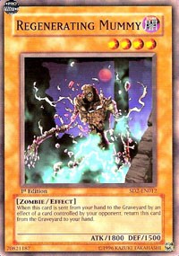 Regenerating Mummy [Structure Deck: Zombie Madness] [SD2-EN012] | Anubis Games and Hobby
