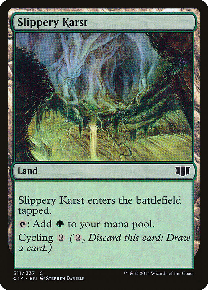 Slippery Karst [Commander 2014] | Anubis Games and Hobby