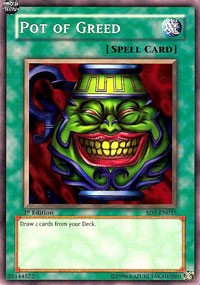 Pot of Greed [Structure Deck: Zombie Madness] [SD2-EN017] | Anubis Games and Hobby