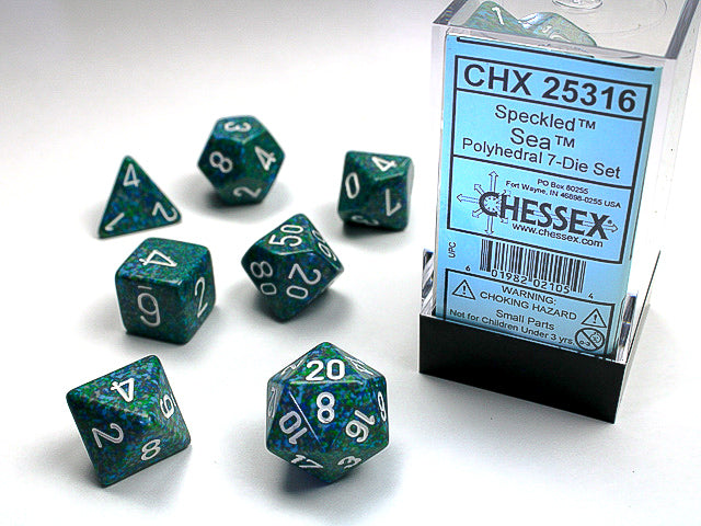 Speckled Sea RPG dice | Anubis Games and Hobby