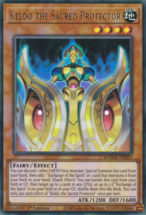 Keldo the Sacred Protector [MAMA-EN025] Ultra Rare | Anubis Games and Hobby