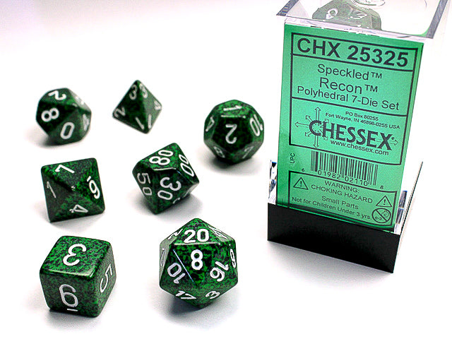 Speckled Recon RPG dice | Anubis Games and Hobby