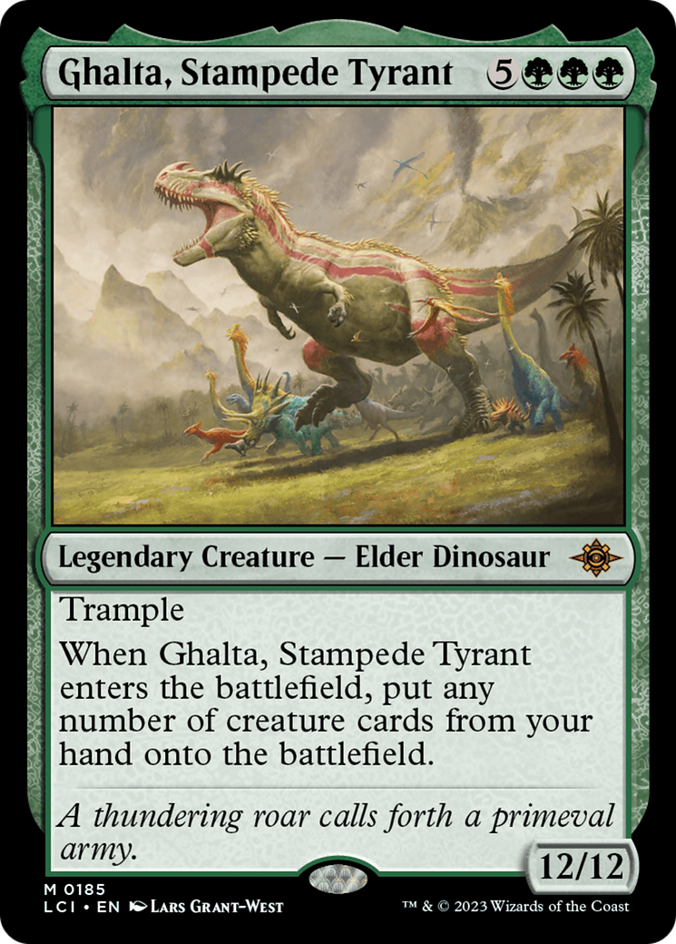 Ghalta, Stampede Tyrant [The Lost Caverns of Ixalan] | Anubis Games and Hobby