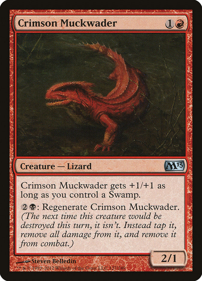 Crimson Muckwader [Magic 2013] | Anubis Games and Hobby