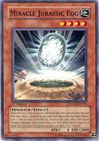 Miracle Jurassic Egg [Power of the Duelist] [POTD-EN021] | Anubis Games and Hobby